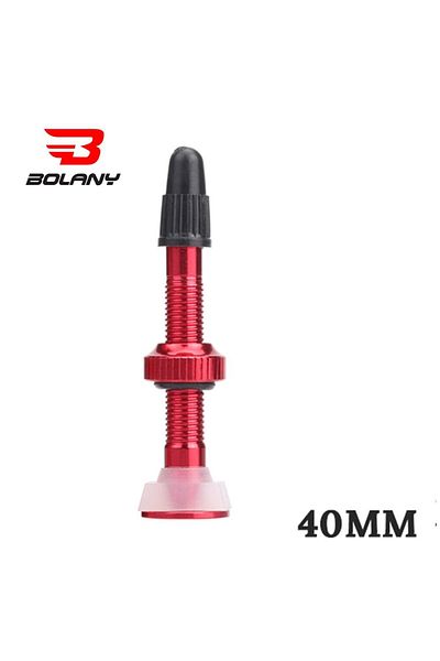 Choice 40mm BOLANY 1PCS Bicycle Valve 40mm/60mm Road Bike Vacuum Nozzle For Bike Tubeless Tire Core Aluminu