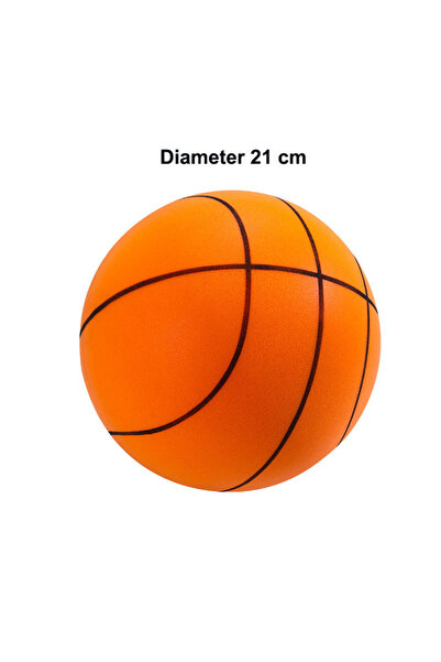 Choice Orange-21cm Silent Basketball Quiet No Noise High Density Soft PU Foam...