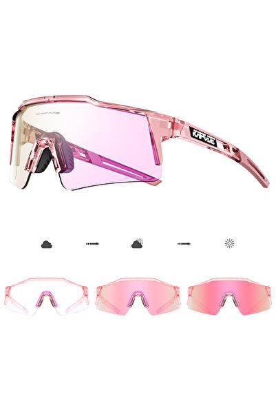 KAPVOE نظارة شمسية فوتوكروميك-عدسة واحدة K9023-PH-PI-1L-16 من كابفوي لركوب ال...