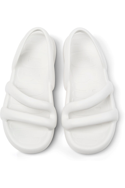 CAMPER Women’s White Soft Sole Sandals - Stylish Everyday Comfort KobarahFlat