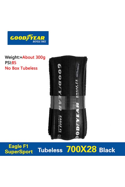 Choice Foldable F1SS-700x28C-TLR Goodyear Bicycle Tires Eagle F1 Supersport 700x28C Tubeless/Tube Road Bike