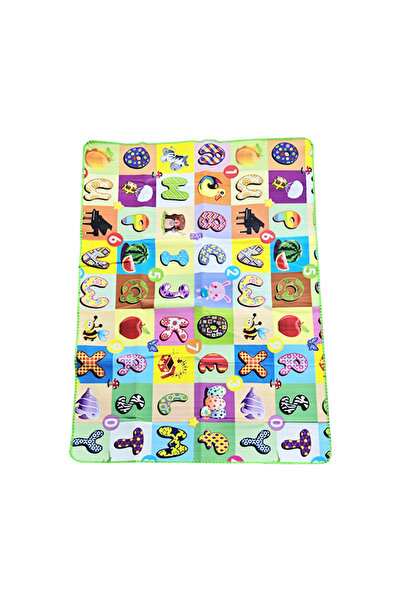 MoShuBe 180 سم × 120 سم ملونة 180 × 120 × 0.3 سم سجادة ألغاز للأطفال الزحف لع...