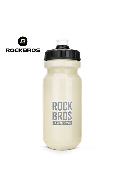 ROCKBROS 35210066006 ROCKBROS Bicycle Water Bottle 600ML PP Sports Cup Cycling Kettle Outdoor Camping Hiking