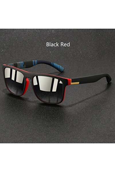 Choice BlackRed Fashion Vintage Square Sports Sunglasses Men Women Fishing Dr...