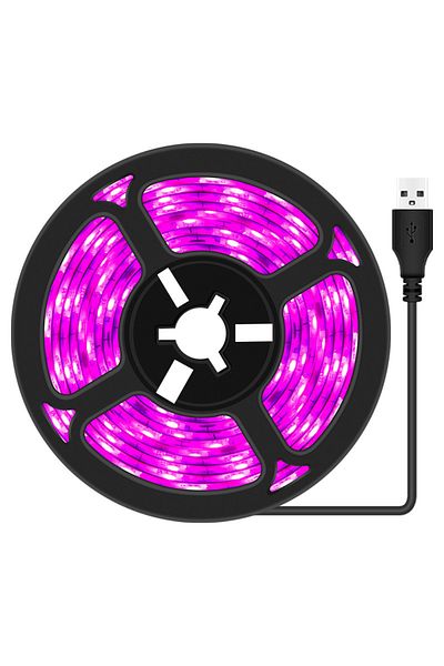 Choice 5m IP65 Waterproof Plant Light 1M/2M/3M LED Plant Grow Light Full Spectrum USB Strip 60 Lamp Beads/M