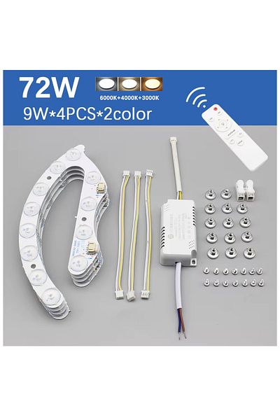 Choice 72W Remote Control Led Module For Ceiling Lights Dimming 220V Replacement Led Light Panel 72W 96W E