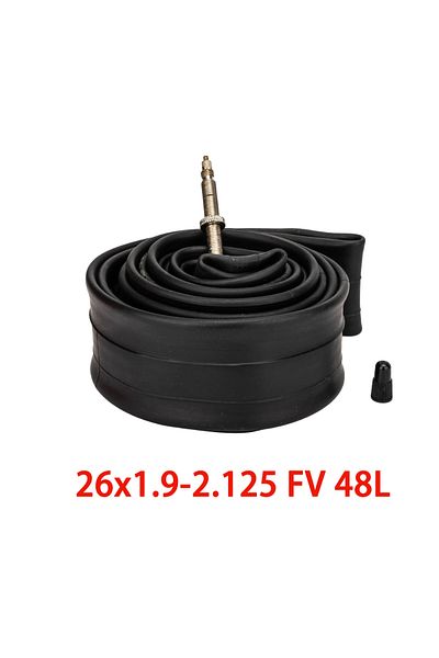 ZTTO 1pcs 26x1.9-2.125 FV 48L ZTTO Bicycle Inner Tubes 26/27.5 /29 Inch 1.5-1.75/1.95-2.125 /2.1-2.35 Wh
