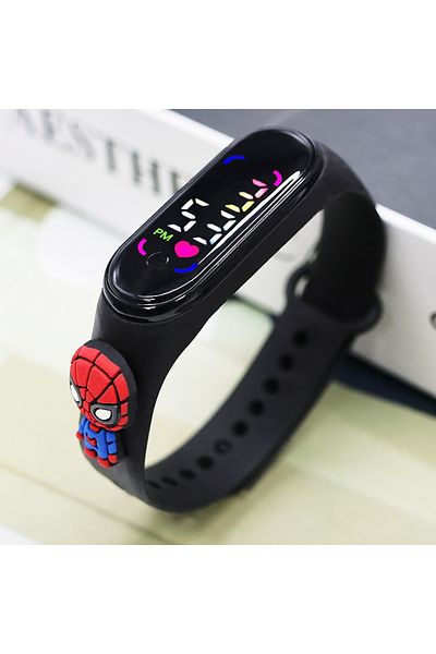 Miniso man 1 Electronic Digital Watches Colour screen Display Children's Watch Cartoon Fashion Watches H