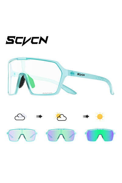 Choice 09 SCVCN نظارات شمسية جديدة فوتوكرومية لركوب الدراجات الجبلية والجري و...