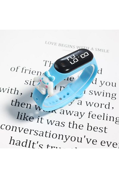 Miniso Cinnamon Electronic Digital LED Display Watches Fashion Cartoon Watches Children's Watch Waterproof