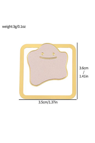 Miniso SQ0354 Pokemon Pikachu Series Metal Books Page Marks Women Men Kids Party Decor Favors Birthday Wedd
