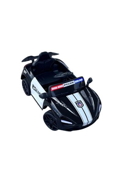 OEM Electric Police Car for Children 1-3 Years - Black