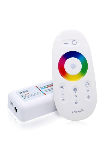 Choice RGBW controller 12V 24V 18A 2.4G Wireless LED Controller RGB RGBW Controller Wall Mounted Touch Pann
