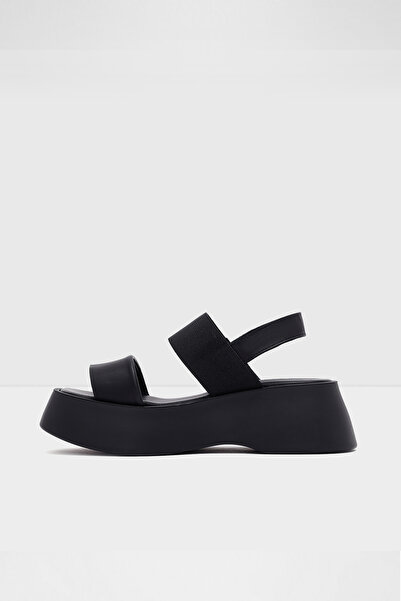 Aldo Ollıe-Tr - Genuine Leather Black Flat Sandals