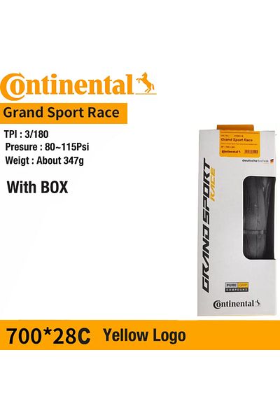 Choice Foldable GRAND 28 Continental Road Tire ULTRA Sport III & GRAND Sport Race & Extra 700× 23C /25C/28C