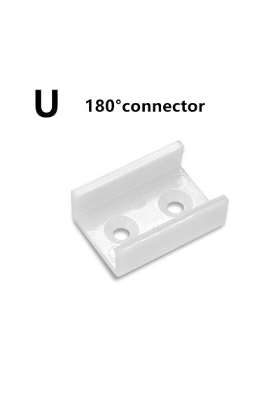 Choice U 180 degree corner 4pcs LED Angle Aluminum Slot Strip Lamp, Kitchen Cabinet Lamp, Suitable for 8-12