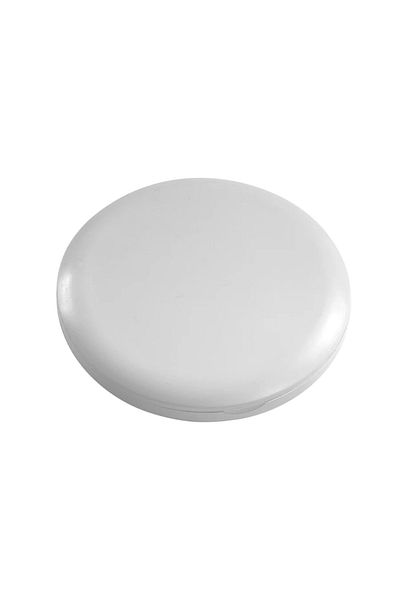 Choice WHITE 1X/10X Magnification LED Pocket Mirror Portable Handheld Rechargeable Compact Cosmetic Mirror
