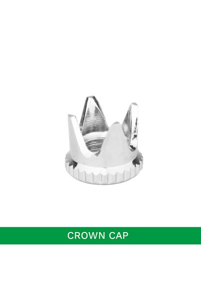 Choice Crown Cap Airbrush Cover Cap Accessory Crown/ Tomahawk/ hollow condensing/distance Shape Air Brush F