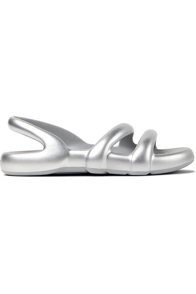 CAMPER Women's Grey Comfy Sole Sandals for Everyday Use - Stylish KobarahFlat