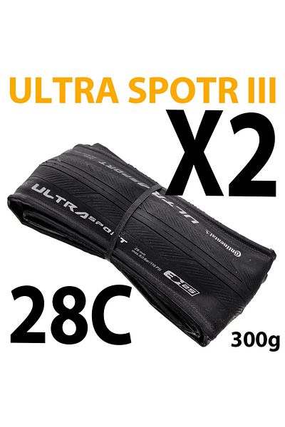 Choice 700x28c Ultra Black 1 Pair Continental Road Tire Ultra Sport Iii & Grand Sport Race Grand Rrix 700x2