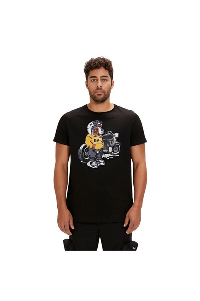 Bad Bear Fave Asphalt Printed Men's T-Shirt