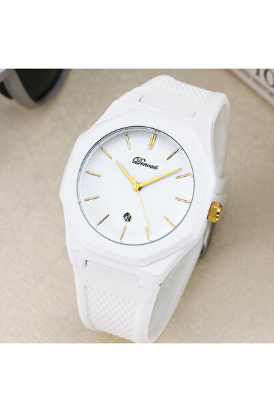 Choice ساعة كوارتز رياضية بسيطة بيضاء للرجال مقاومة للماء ساعة يد كاجوال للرجال