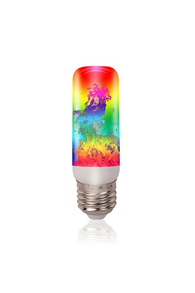 Choice Multicolor LED Flicker Flame Light Bulb Simulated Burning Fire Effect E27E26 Lamp Xmas Party Decorat