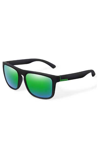 Choice QC9 Retro Style Square Frame Polarized Cycling Sunglasses Men Night Vi...