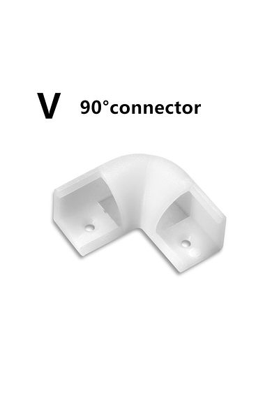 Choice V 90 degree corner 2pcs LED Angle Aluminum Slot Strip Lamp, Kitchen Cabinet Lamp, Suitable for 8-12m