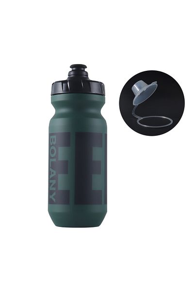 Choice Green BOLANY 610ML Cycling Bike Water Bottle Bicycle Portable Kettle with Cover Matte Plastic Sports
