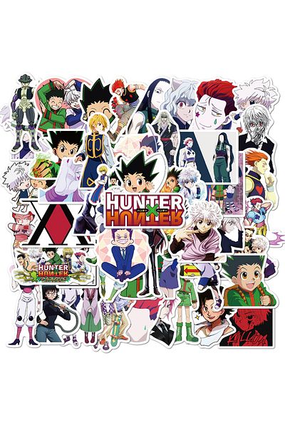 Choice CNY026(50pcs) 50Pcs/Pack Anime Hunter x Hunter Graffiti Stickers Anime Stickers For Motorcycle Lugga