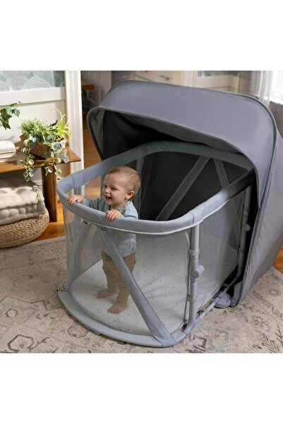 Ingenuity 3'ü 1 Arada Uyku Çözümü,Taşınabilir Beşik, Oyun Parkı ve Gölgelik | Çok Fonksiyonlu