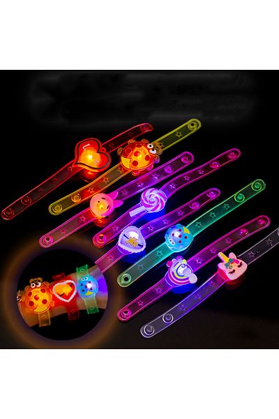 Choice 24PCS 12/24 Pcs LED Luminous Fun Watch for Kids Birthday Party Baby Shower Gift Pinata Filler Hallow