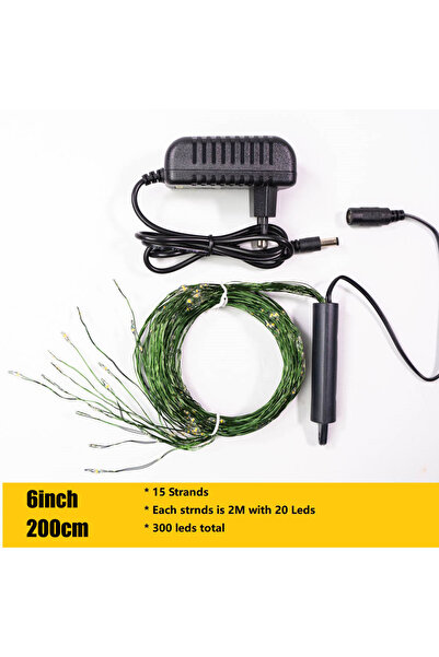 Choice أضواء فرعية سلكية خضراء لعيد الميلاد، قابس الاتحاد الأوروبي أبيض دافئ،...