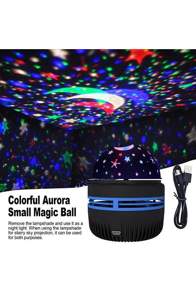 Choice Starry Sky No Remote LED Starry Galaxy Projector Light RGB Smart Remote Control Star Aurora Lamp KTV