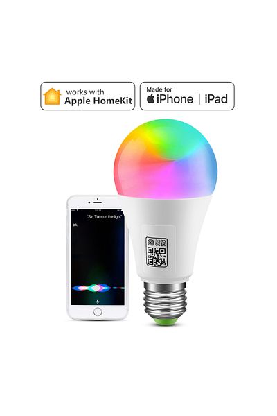 Choice E27 9W Genuine MFI Certified Homekit WiFi Smart LED Light Bulb GU10 E14 E27 RGB Lamp Siri Voice Cont