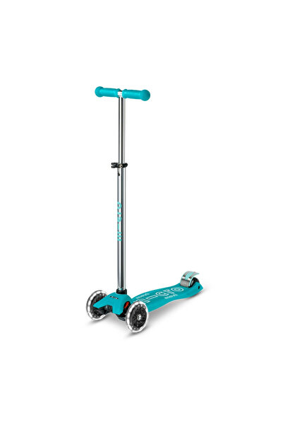 Micro Scooter Maxi Micro Deluxe Glow Led Plus Jelly Green Mıcro-Mmd376