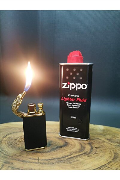 Genel Markalar İsme Özel Ejderha Çakmak,zippo Benzini Seti