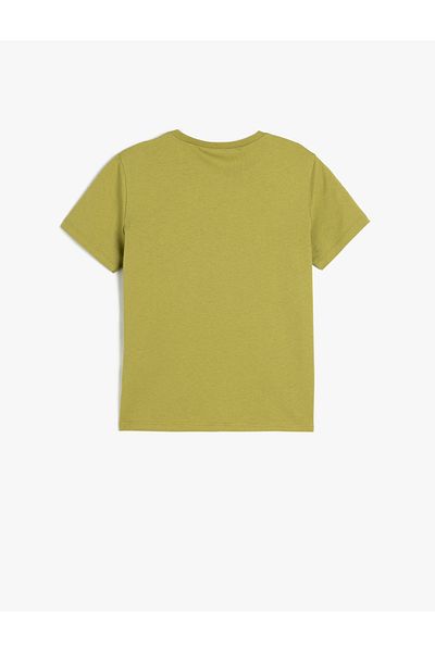 Koton Green Short Sleeve T-Shirt