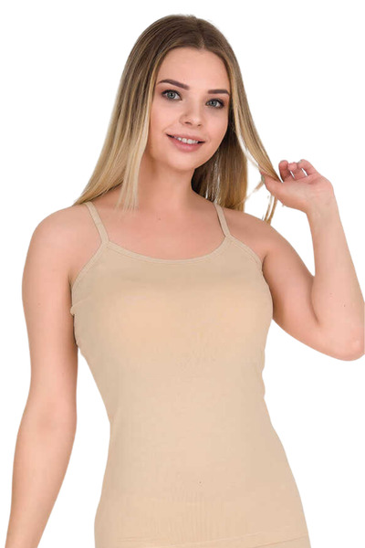 Fanilam Berrak Women's Lycra Cotton Rope Strap Undershirt 3-Piece - Breathable, Soft and Sweat-Free Fabric