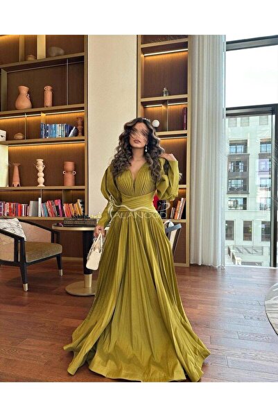 ALANOOD FASHION Elegant long-sleeved winter dress