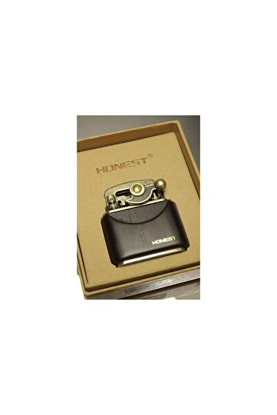 Genel Markalar Süpertrend Honest Benzinli ve Özel Kutulu Nostalji Çakmak (Siyah)