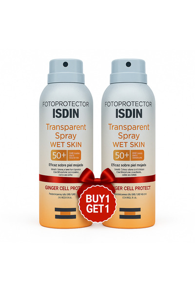 ISDIN فوتوبروتيكتور ويت سكين شفاف برومو B1G1