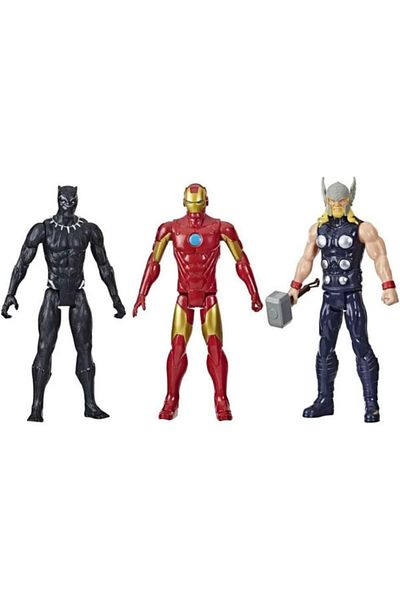Hasbro Set of 3 figures Marvel Avengers Titan Hero Series