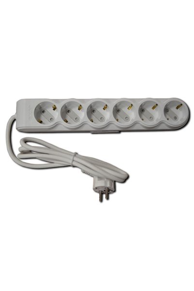 OVİVO 700-000500-316 Beyaz Altılı Çoc. Kor. Grup Priz 5Mt