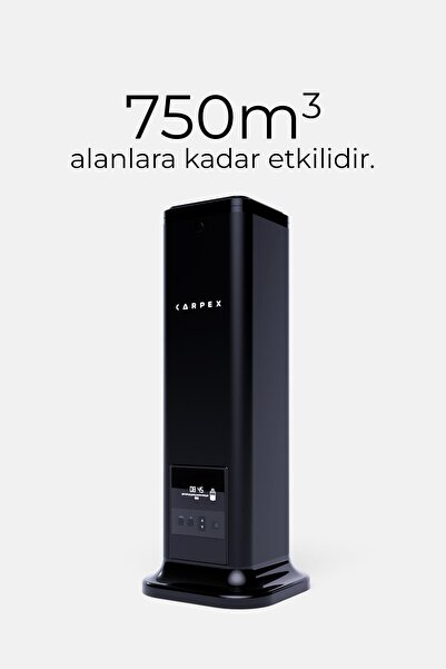 Carpex Maxx Tower 750-X Geniş Alan Koku Makinesi Siyah