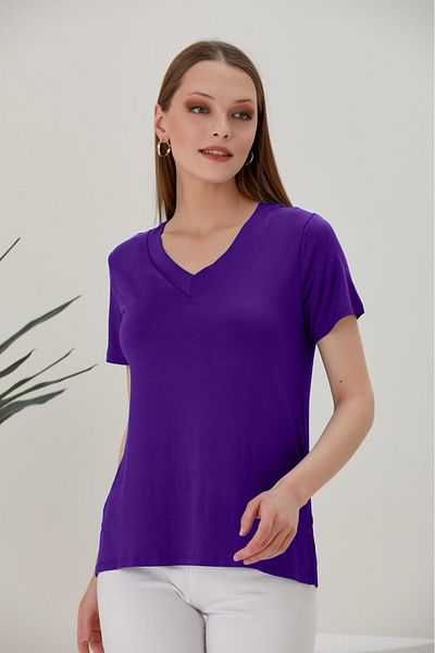 HOFY 1335 Large Size Combed Cotton Blouse
