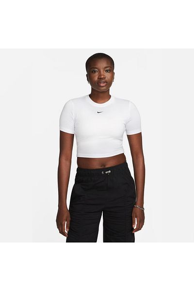 Nike W NSW TEE ESSNTL SLIM CRP LBR
