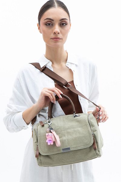 Matthew Cox Geantă de mână și crossbody pentru femei Canvas