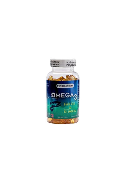 Mega Omega 3 & D3 1.000 Iu 200 Softgel